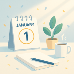 New Year's Day social post image